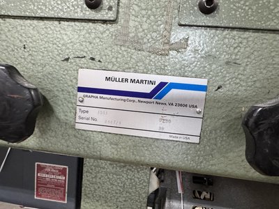 Muller Martini Grapha Type 1511 Saddle-Stitching Line — photo 15