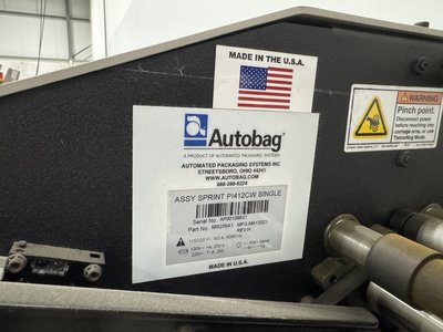 Sprint SidePouch Bagging Line with PI 412CW Imprinter — photo 15