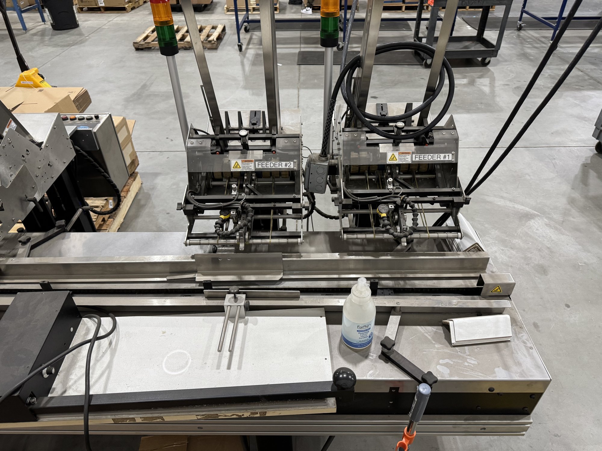Streamfeeder C-1250 Six-Station Feeder Line with Bag Printer — photo 11