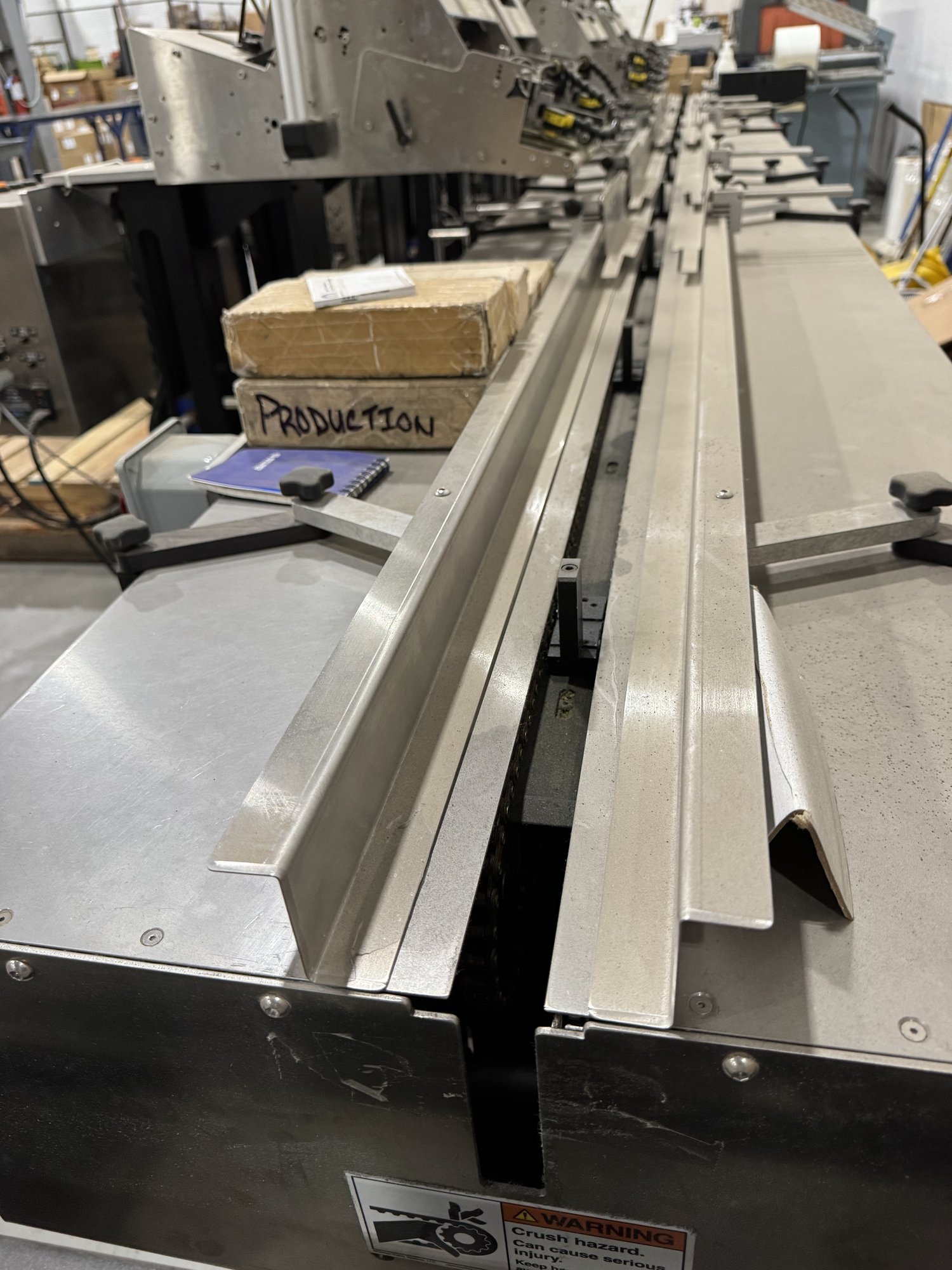 Streamfeeder C-1250 Six-Station Feeder Line with Bag Printer — photo 15