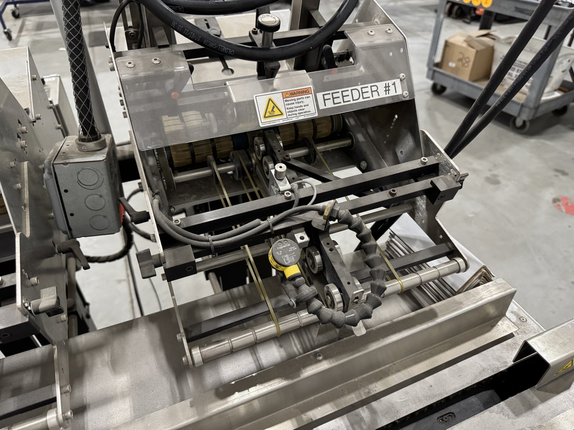 Streamfeeder C-1250 Six-Station Feeder Line with Bag Printer — photo 22